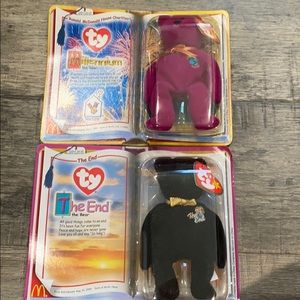 Millennium and The End Ty Beanie Bears